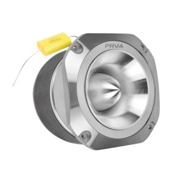 Imagem de PRV Audio Série 2 – Super Bullet Car Audio Tweeter, Titanium-Phenolic – Diafragmas Mylar, Frequências de Áudio Pro, Prata, TW700Ti Chrome-120W