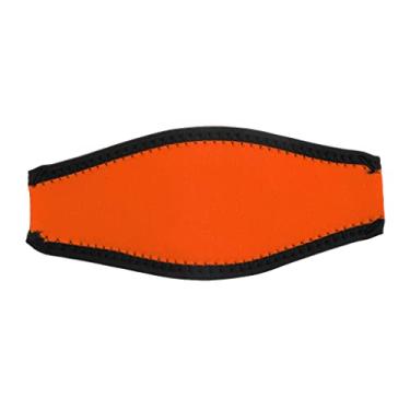 Imagem de de de Neoprene Capa Protetora para Esportes Aquáticos Autônomo Snorkel Livre Ajustável - 9, laranja