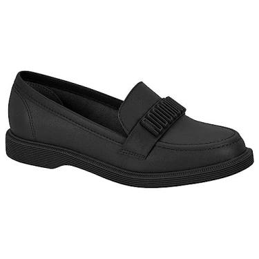 Imagem de Sapato Moleca 5666.106 Mocassim Oxford Casual Salto Tratorado Feminino