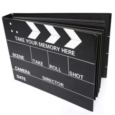 Imagem de Álbum Para Scrapbook Livro Foto Instax Polaroid - Claquete - Markotec