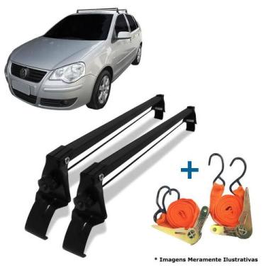 Imagem de Rack de Teto Polo Sedan 4 Portas 05 até 12 + 2 Cintas Catraca - Vhip