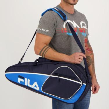 Imagem de Raqueteira Fila Team Marinho e Azul, Único