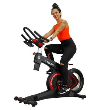 Imagem de Bicicleta Ergométrica Spinning Profissional S500 Consport - Natural Fi