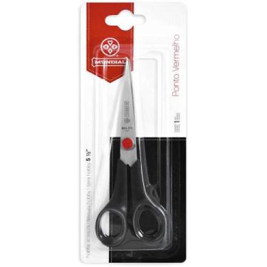 Imagem de Tesoura Ponto Vermelho Mundial 14 cm Ref.664N