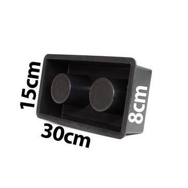 Imagem de 2 Formas Bloco Ecológico para Tijolo de Obra 2 Furos 30x15x8 GME Forma