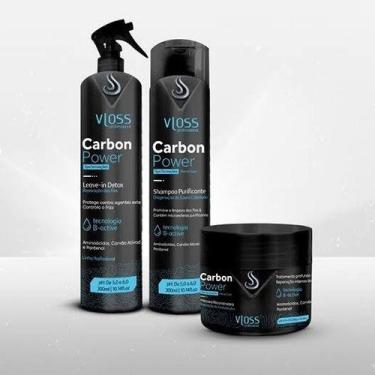 Imagem de Kit Vloss Carbon Power 3x300ml
