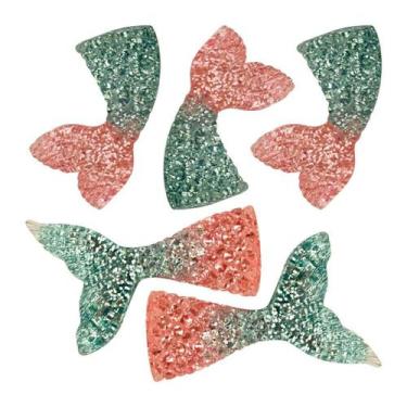 Imagem de Charms Apliques para Decoração Sereia (5 Un) - Redelease