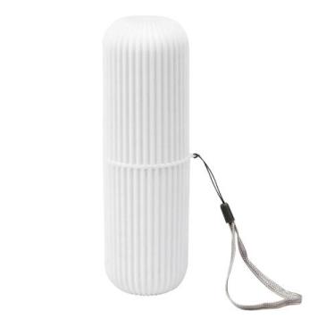 Imagem de Estojo Canelado Multiuso Branco 19cm - ACASA