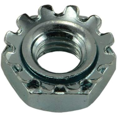Imagem de Hard-to-Find Fastener 014973268442 Porcas finas Kep Lock, 10-32, Piece-100