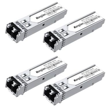 Imagem de Módulo de fibra transceptor LC multimodo SFP LC de 1,25 G, transceptor de fibra 1000Base-SX Gigabit para Cisco GLC-SX-MMD/SX-MM/SFP-GE-S, Fortinet, Ubiquiti UniFi, Mikrotik, Fortinet, TP-Link, Netgear