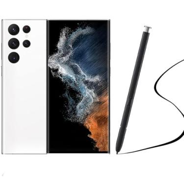 Imagem de Caneta de reposição para Galaxy S22 Ultra para Samsung Galaxy S22 Ultra 5G SM-S908 S Caneta Stylus sem Bluetooth (branca)