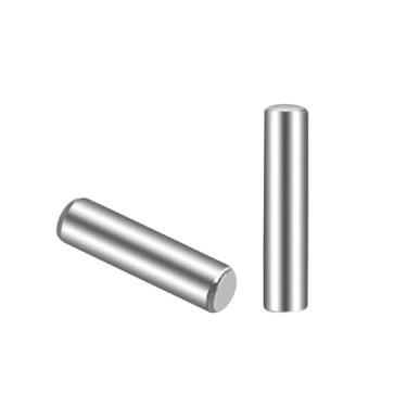 Imagem de TOP-VIGOR 25 pinos de suporte de prateleira de pino de cavilha de 2,5 mm x 12 mm, pino de suporte cilíndrico de aço inoxidável 304 elementos de fixação tom prateado