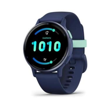 Imagem de Smartwatch Relógio Garmin Vivoactive 5 Azul Marinho com Monitor Cardía