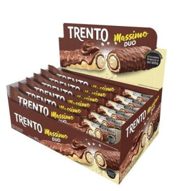 Imagem de Chocolate Trento Wafer Massimo Duo 25g - Embalagem com 15 Unidades - P