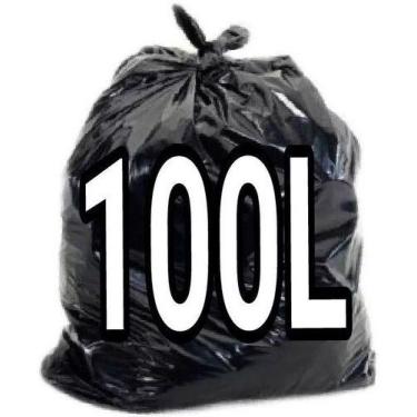 Imagem de Saco De Lixo 100 Litros 120 Unidades P7 Reforçado - HIGIPACK