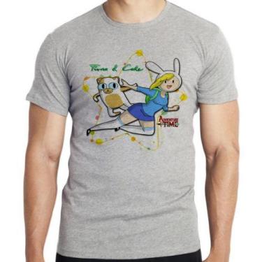 Imagem de Camiseta Adventure Time Fiona Cake Blusa criança infantil juvenil adul