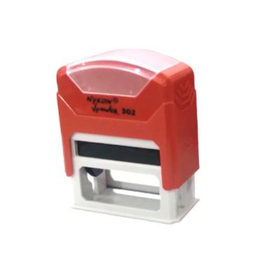 Imagem de Carimbo Automático Nykon Vpower 302 Vermelho