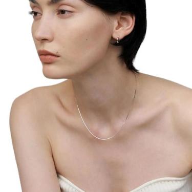 Imagem de Colar Feminino Prata Banhado A Ouro 18k C/ Flores-2 Anos Garantia - SV