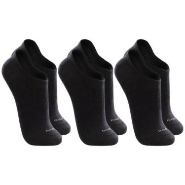 Imagem de Kit Com 3 Pares De Meias Curtas Soquete Invisivel Lupo Modelo Esportiv
