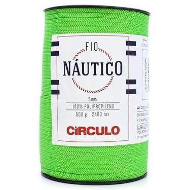 Imagem de Fio Náutico Círculo 5mm - 500g com 208 Metros -  Cores 2023, 5247 VERD