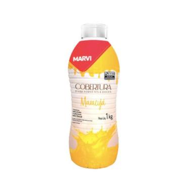 Imagem de Cobertura p/ sorvete maracuja marvi c/ 1 kg