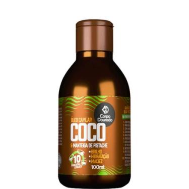 Imagem de Corpo Dourado - Óleo Capilar Coco e Pistache Brilho Maciez 100ml
