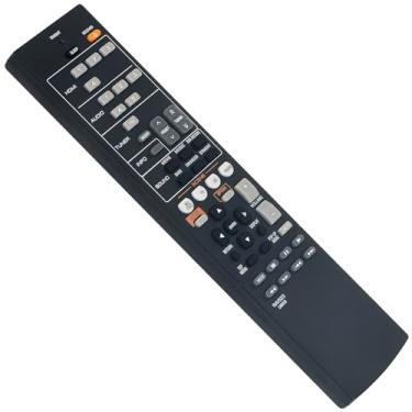 Imagem de Allimity Controle remoto de substituição RAV523 ZJ66520 compatível com receptor AV Yamaha RX-V571 RX-V381 RX-V383 HTR-3065 HTR-3066 HTR-2067 RX-V377 YHT-1810 RX-V377BL