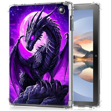 Imagem de HEAKIERG Capa transparente para leitor digital Kobo Libra Color 2024 / Kobo Libra 2 2021 de 17,8 cm, capa protetora de silicone TPU transparente à prova de choque para Kobo Libra Color 17 polegadas