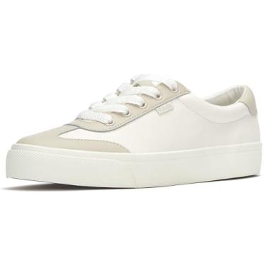 Imagem de Keds Tênis feminino Jump Kick T-Toe Fashion, Couro branco neve/aveia, 40