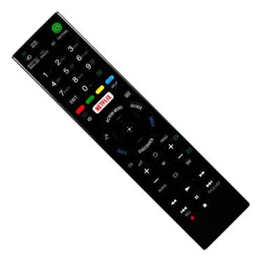 Imagem de Controle Compatível Sony Kd-65x7505d Kd-55x7005d Com Netflix - Genéric