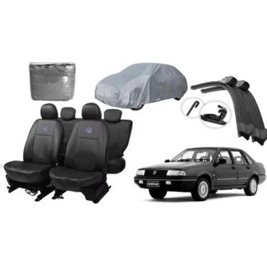 Imagem de Kit Capa de Couro Santana 00-06 + Limpeza Profunda de Estofados - Aero
