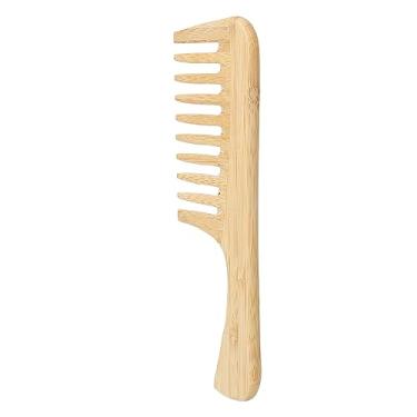 Imagem de Pente de Dente Largo Com Alça de Dente Grande Estático Cacheado H Shampoo Hetangar H Pente Antiestático H Combdetangling Combh Pente de Dente de Dente Hetanga de Dente Combla