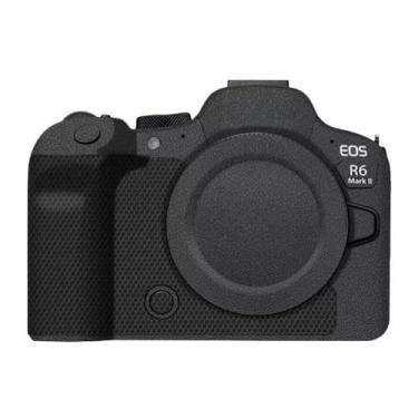 Imagem de Adesivo para câmera R6II R62 R6M2 3M Película protetora de vinil para Canon EOS R6 Mark II 2 M2 MarkII Mark2 (couro preto)
