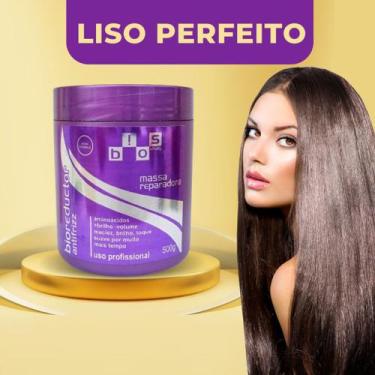 Imagem de Mascara Selante Escova Progressiva de Uva 500g WF Biosstraty Liso Perf