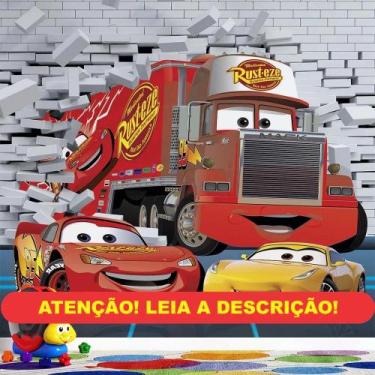 Imagem de Papel de Parede Infantil Carros da Disney AL 02 - AloPapers, 3,00m de 