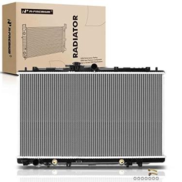 Imagem de A-Premium Radiador de refrigeração do motor com refrigerador de óleo de transmissão compatível com Honda Accord 1998-2002 V6 3.0L e Acura TL 1999-2001 V6 3.2L, transmissão automática. Substituição # 2147, 19010P8EA51