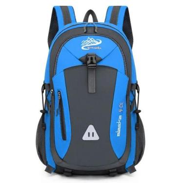 Imagem de Mochila Masculina de Nylon à Prova d'Água para Viagem, Caminhada e Aca