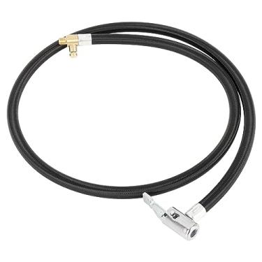 Imagem de X AUTOHAUX 101,5 cm mangueira de bomba de pneu adaptador de trava tubo de ar válvula de ar para veículo de carro