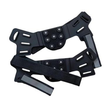 Imagem de YIJU Crampões de caminhada pula garras de 7 pontos Cadeia garras de tração anti -tração de tração de gelo tração para homens homens montanhismo