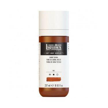 Imagem de Tinta acrílica Liquitex Soft Body 237ml S1 Burnt Sienna
