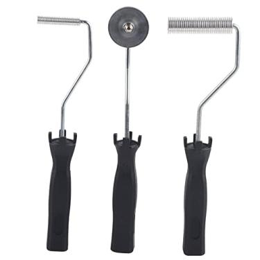 Imagem de Ferramentas de rolo de fibra de vidro, ferramenta de rolo laminado, ferramenta de rolo de tela para aumentar a resistência e planicidade de plásticos reforçados com fibra (3PCS)