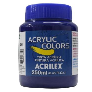 Imagem de Tinta Acrylic Colors 250ml G1 305-azul Ftinta Acrilex, 305 - AZUL FTAL