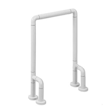 Imagem de Barra de apoio de vaso sanitário de qualidade resistente para idosos, piso tipo U, trilho auxiliar de banheiro para estabilidade independente da cômoda