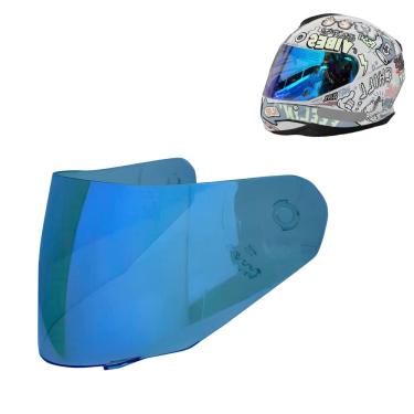 Imagem de Viseira Capacete Norisk FF391 FF369 Iridium Azul - Polivisor