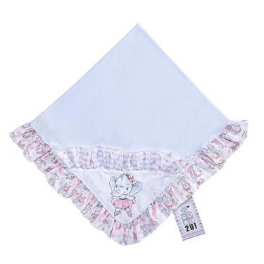 Imagem de Cobertor Suedine Mantinha Para Bebe Baby2u - Miguel Baby, Elefantinha