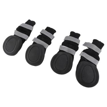 Imagem de Botas de Cachorro, Sapatos de Cachorro Com Botas Protetoras Anti -deslizamento 4pcs Configuram Botas de Cachorro de Cachorro Impermeáveis ​​para Cães Grandes para Cães Grandes (Xl)