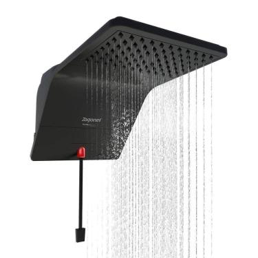 Imagem de Chuveiro Ducha Zagonel Ducali Eletrônica Preto