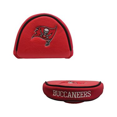 Imagem de Team Golf NFL Tampa Bay Buccaneers Golf Mallet Putter Cover Golf Club Mallet Putter Headcover, Fits Most Mallet Putters, Scotty Cameron, Daddy Long Legs, Taylormade, Odyssey, Titleist, Ping, Callaway