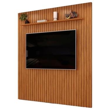 Imagem de Painel 75 Pol 223cm Suspenso Ripado Noah D04 Freijó - Mpozenato