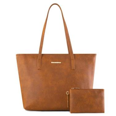 Imagem de Sacola Montana West, bolsas de couro grandes para mulheres MWC-028DBR